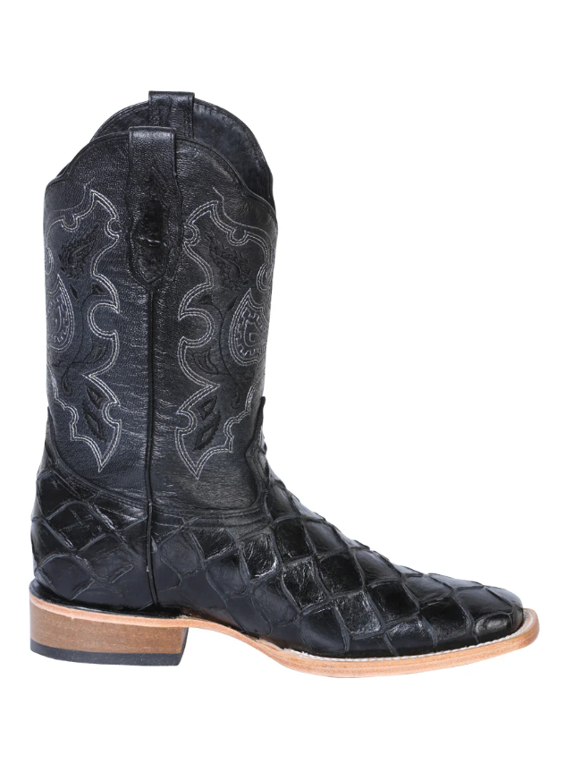 EL GENERAL Men's Rodeo Pirarucu Imitation Boot 41792