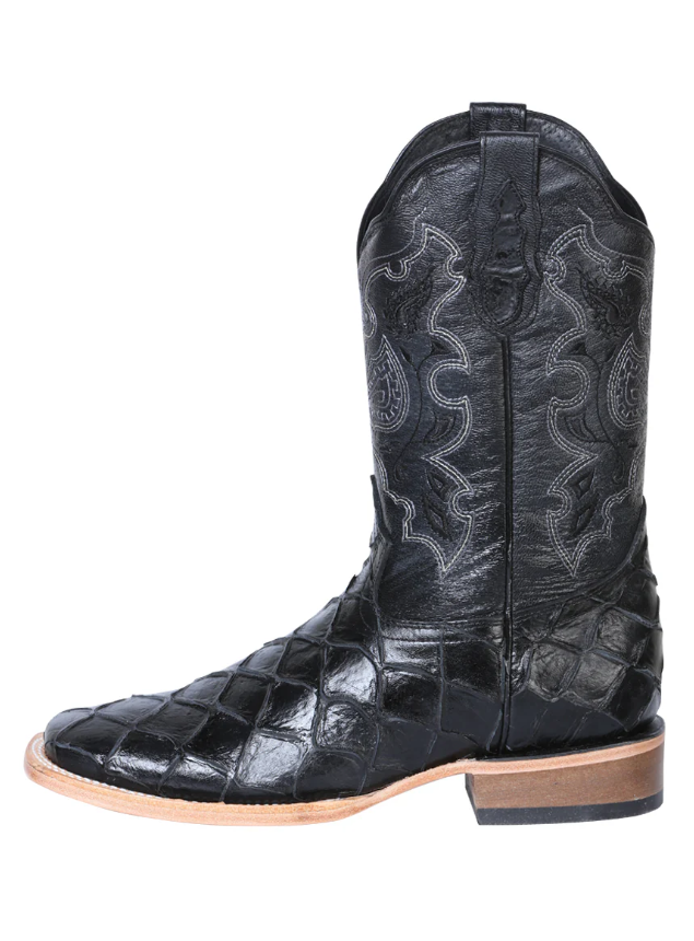 EL GENERAL Men's Rodeo Pirarucu Imitation Boot 41792