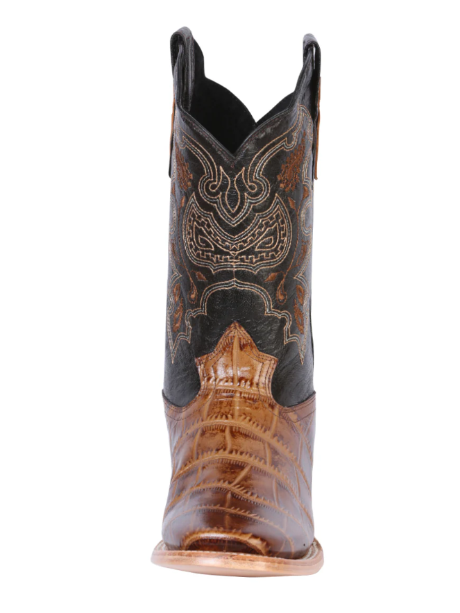 EL GENERAL Men's Rodeo Boot Printed Caiman Imitation 41794