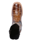 EL GENERAL Men's Rodeo Printed Caiman Belly Imitation Western Boot 41794
