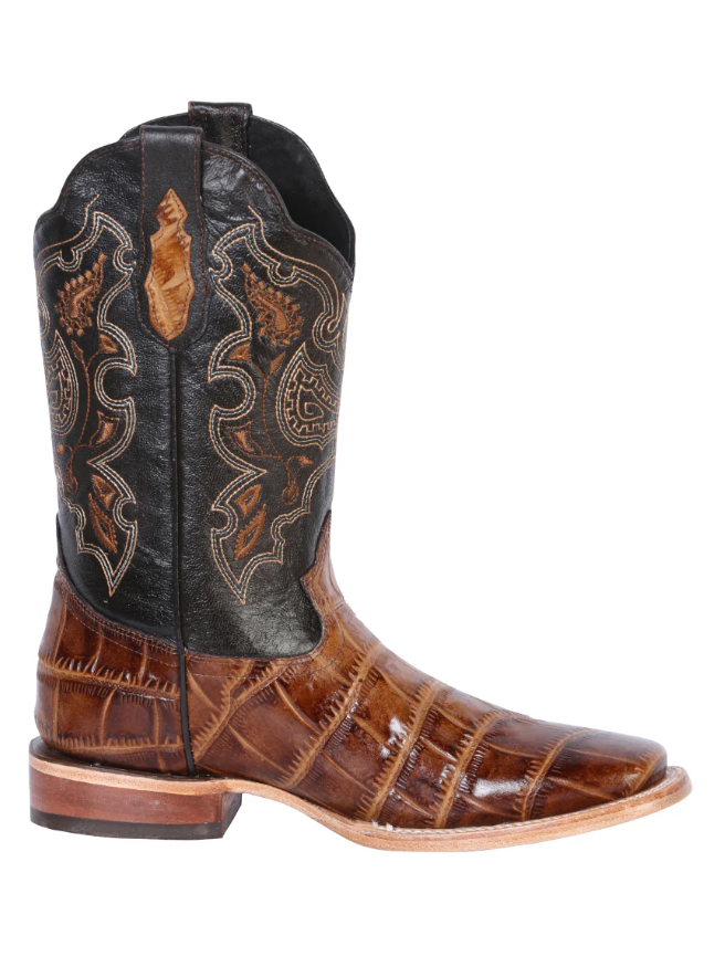 EL GENERAL Men's Rodeo Boot Printed Caiman Imitation 41794