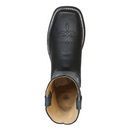 EL GENERAL Men's Rodeo Square Toe Western Boot, Black