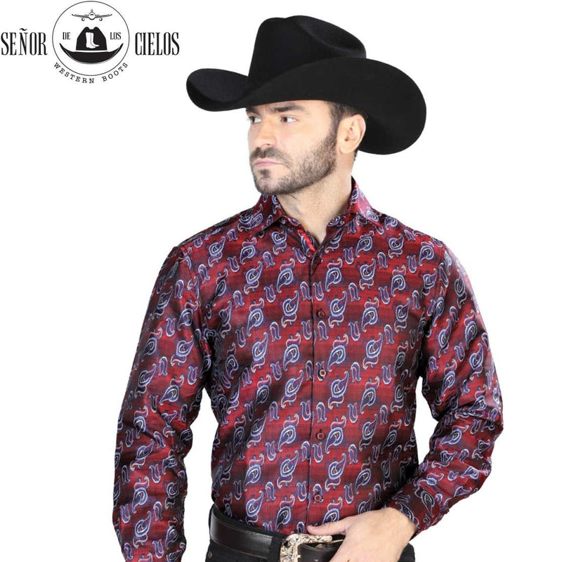 EL GENERAL Men's  El Señor de Los Cielos Casual Shirt L/Sleeve 43761