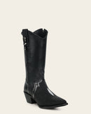 CUADRA Women's Embroidery & Studs Pointed Toe Western Boot