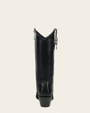 CUADRA Women's Embroidery & Studs Pointed Toe Western Boot