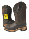 WORKMEN Men's Patriot Flag Steel Toe Work Boot 6611