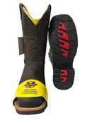 WORKMEN Men's Patriot Flag Steel Toe Work Boot 6611