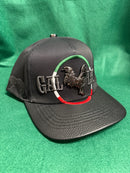 LAMASINI Men Rooster Tricolor Cap