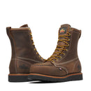 THOROGOOD Men's 8 Inch American Heritage Steel Moc Toe Work Boot