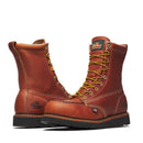 THOROGOOD Men's American Heritage 8″ Steel Moc Toe Wedge Work Boot