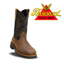 THOROGOOD Men's Heritage Square Toe Wellington Waterproof 11 Inch Work Boot