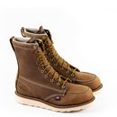 THOROGOOD Men's American Heritage 8 Inch Trail Moc Toe Steel Toe Maxwear Wedge 804-4478