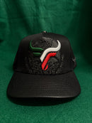 LAMASINI Men Logo Tricolor Cap