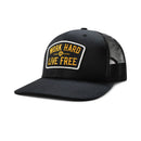 ARIAT Work Hard Patch Snapback Cap, Black