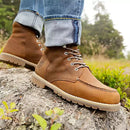 TIMBERLAND TREE  Men's Redwood Falls Waterproof Moc Boots, Rust