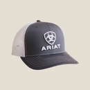 ARIAT Center Shield Logo Cap, Grey