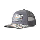 ARIAT Stripes Horse American Flag Cap, Grey