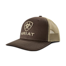 ARIAT Boy's Embroidered Logo Cap Snap Back, Brown