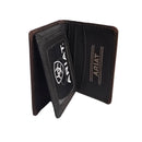 ARIAT Men's Bi-Fold Perforated Edge Design Wallet A35128283
