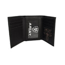 ARIAT Men's Trifold Wallet Embossed Logo A3545901