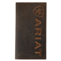 ARIAT Rodeo Bullhide Brown Embroidered Wallet A3554302