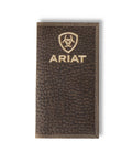 ARIAT Men's Rodeo Wallet Bull Hide Embroidered A3555902