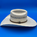 ARIAT Men's Two Tone Woven Double S 20x Straw Hat
