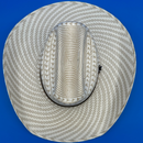 ARIAT Men's Two Tone Woven Double S 20x Straw Hat
