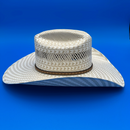 ARIAT Men's Two Tone Woven Double S 20x Straw Hat