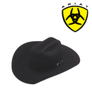 ARIAT Men's 6X Rabbit Fur Cowboy Hat, Black