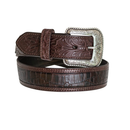 ARIAT Men's Faux Crocodile Print Western Belt A1021202