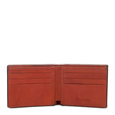 CUADRA Men's Bifold Wallet Genuine Leather, Brown