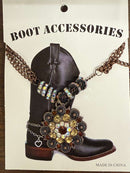 Women's Berry All Metal Boot Chain BA328