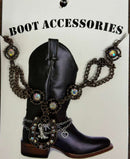 Women's Horseshoe and Boot Charm Chain BA356