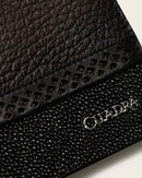 CUADRA Men's Genuine Leather Wallet, Brown