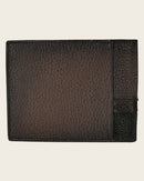 CUADRA Men's Genuine Leather Wallet, Brown