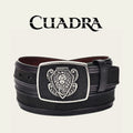 CUADRA Men's Genuine Exotic Leather Western Belt BC170