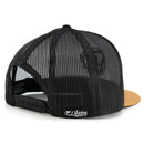 EL VIEJON Baraja De Oro Flat Visor Cap, Black