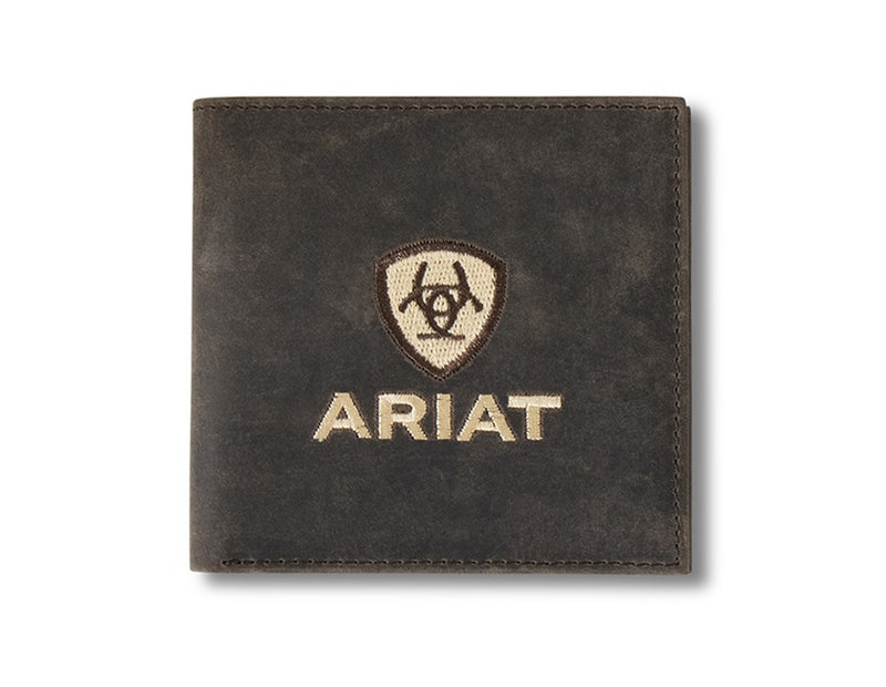 ARIAT Men's Ariat Logo Bi-Fold Wallet A3556602