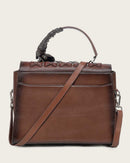 CUADRA Women's Genuine Cowhide Handbag With Crystals