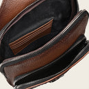 CUADRA Genuine Leather Over Stitching Bag