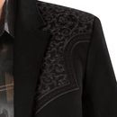 MONTERO Men's Western Embroidery Blazer
