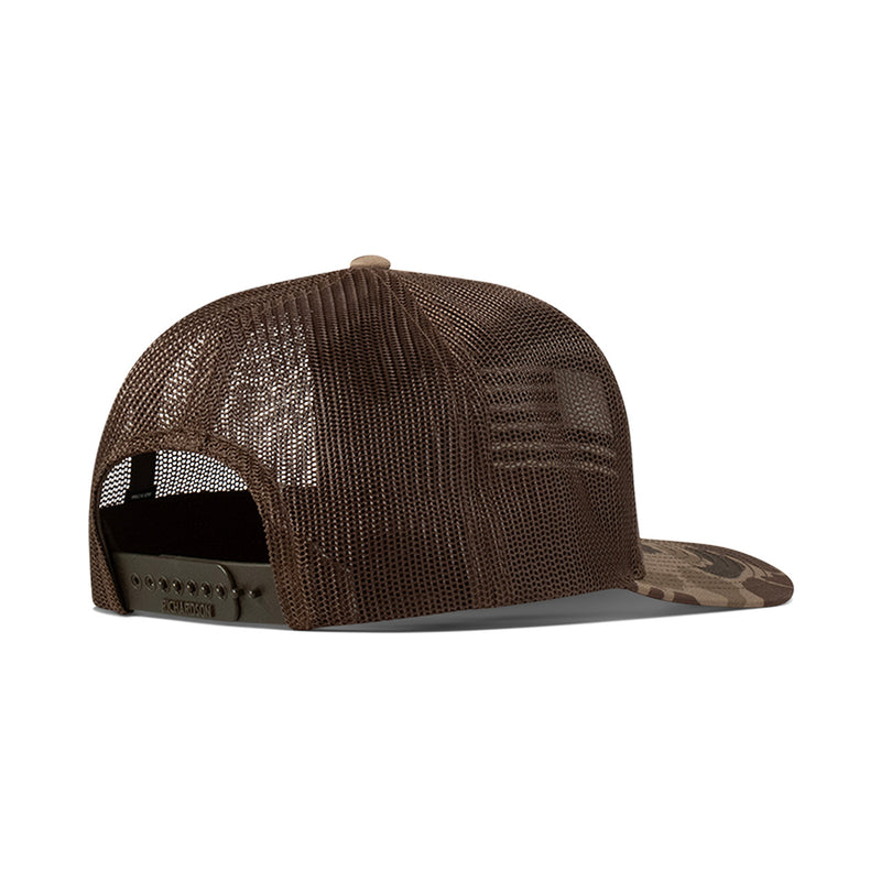 ARIAT Men's BROWN CAMO FLAG HAT A300089802