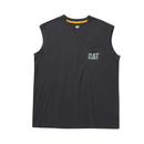 CATERPILLAR Men's Men's Trademark Sleeveless Pocket Tee, Dark Shadow