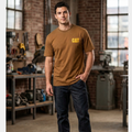 CATERPILLAR Men's Lightweight Trademark, Bronze