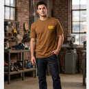 CATERPILLAR Men's Lightweight Trademark, Bronze