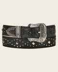 CUADRA Women's Cosmo Exotic Cowgirl Belt BC269