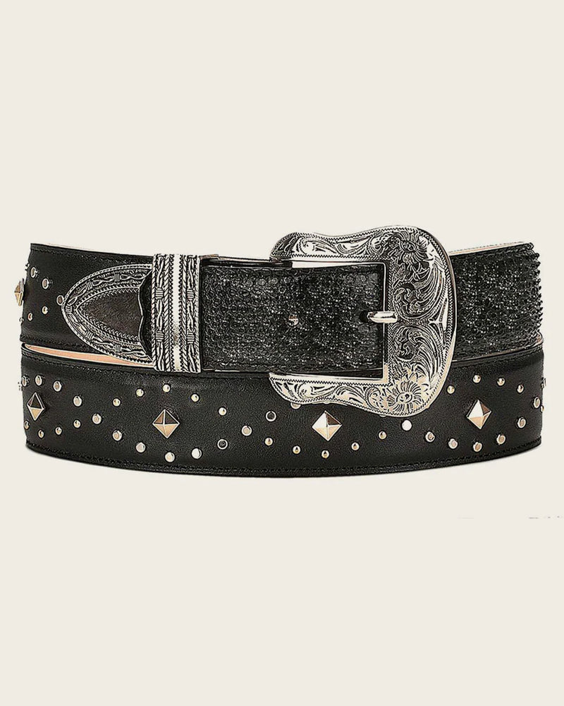 Cuadra Women's Cosmo Exotic Cowgirl Belt BC269