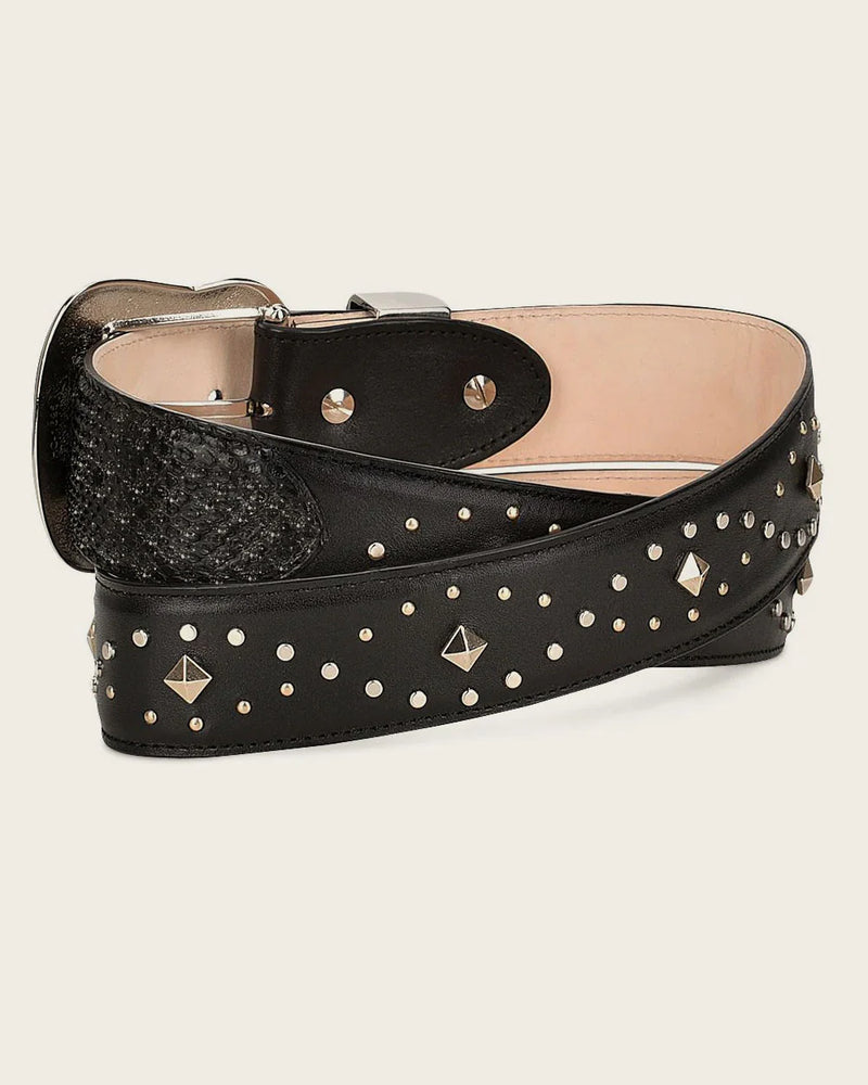 CUADRA Women's Cosmo Exotic Cowgirl Belt BC269