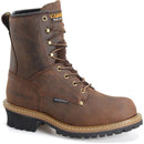 CAROLINA Men's Elm 8 Inch Steel Toe Waterproof Logger Work Boot